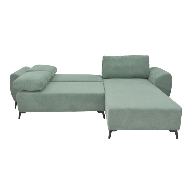 Canapea extensibila 3 locuri, Pako World, Textil, Mint, 286x204x93 cm - 2 | YEO