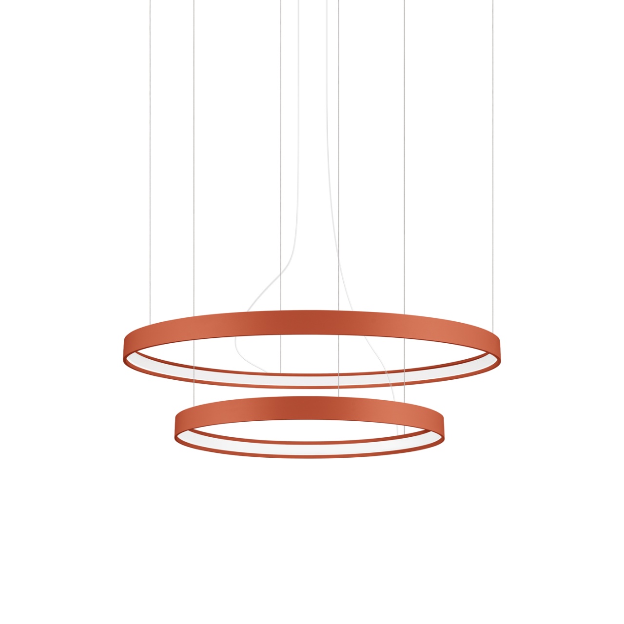 Candelabru LED Rio 2 Rosu 3000K 78x78x150 cm