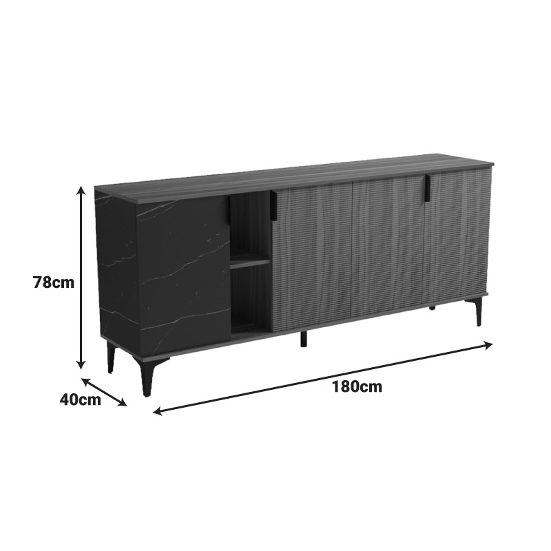 Comoda, Riba, Nuc, 40x180x78 cm