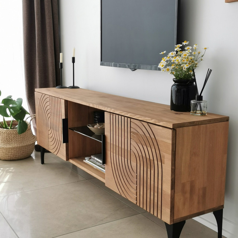 Comoda TV Lidya - Oak - 6 | YEO