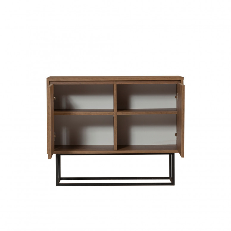 Consola Zuri Walnut-Negru - 5 | YEO