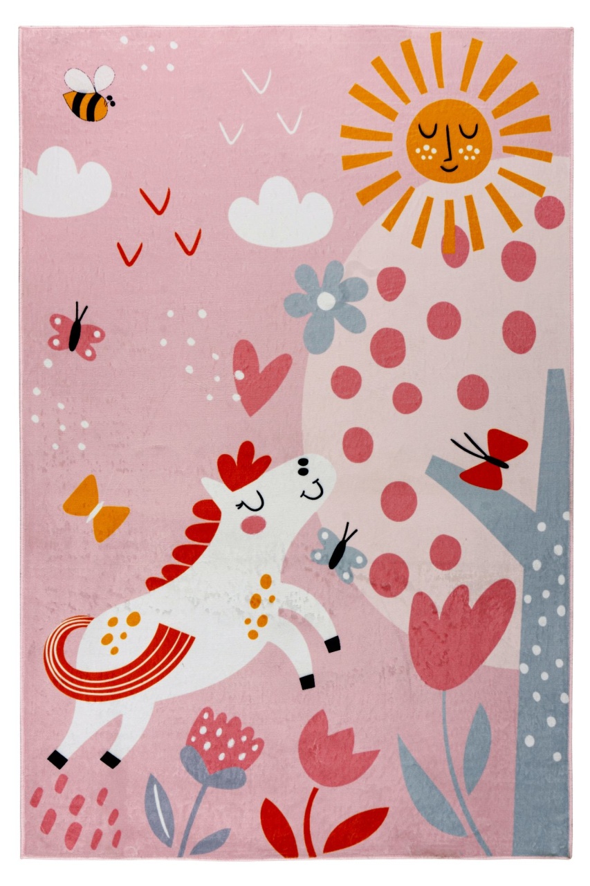 Covor copii Magic Kids ML Roz 115x160 cm