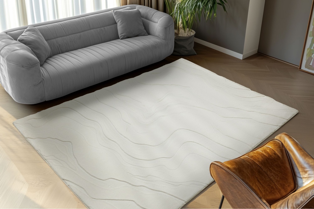 Covor Interstellar Alb 160x230 cm