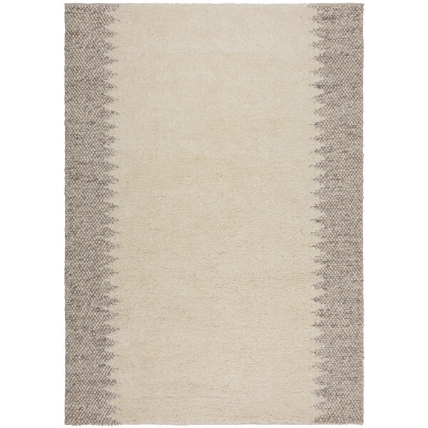 Covor Minerals Border Negru 120X170 cm, Flair Rugs - 1 | YEO