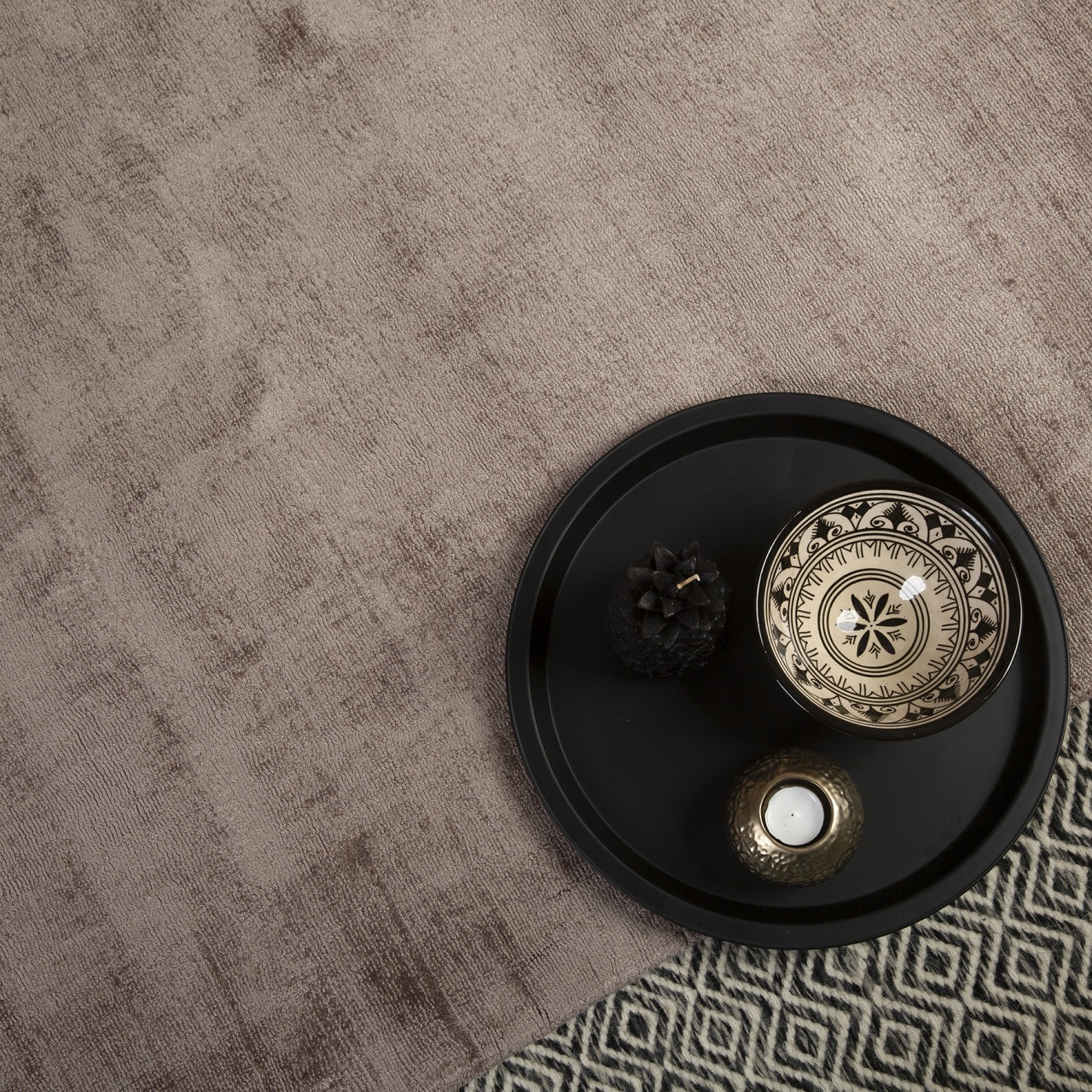 Covor My Maori Taupe 140x200 cm - 5 | YEO