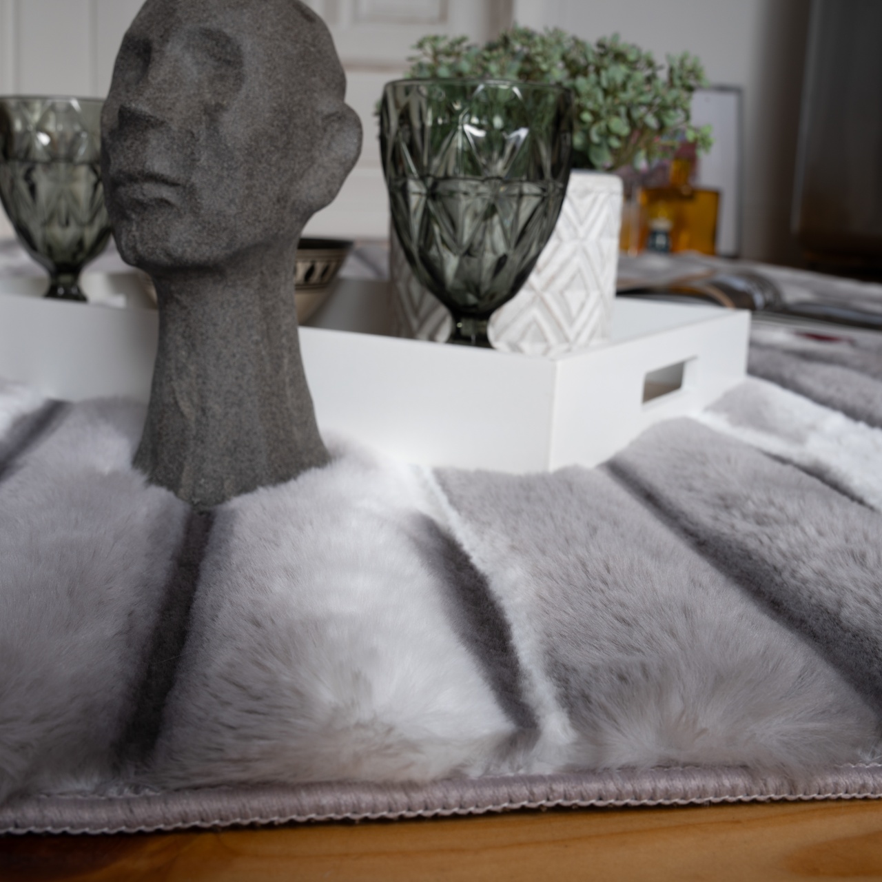 Covor My Waves Taupe 200x290 cm - 2 | YEO