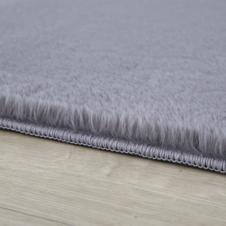 Covor Pouffy V1 Gri 60 x 110cm - 3 | YEO