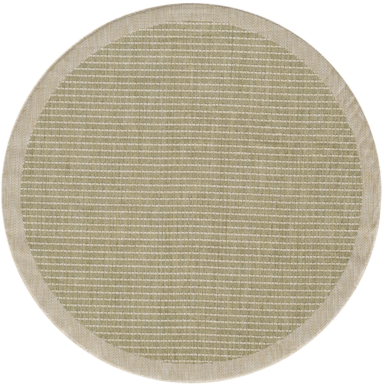 Covor rotund Giza Verde 120x120 cm