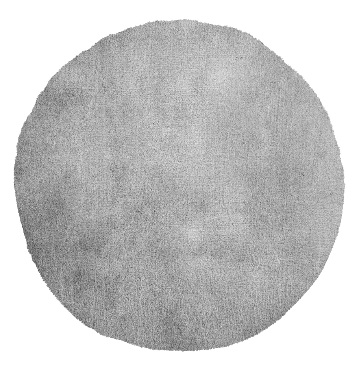 Covor rotund My Cha Cha Argintiu 80x80 cm