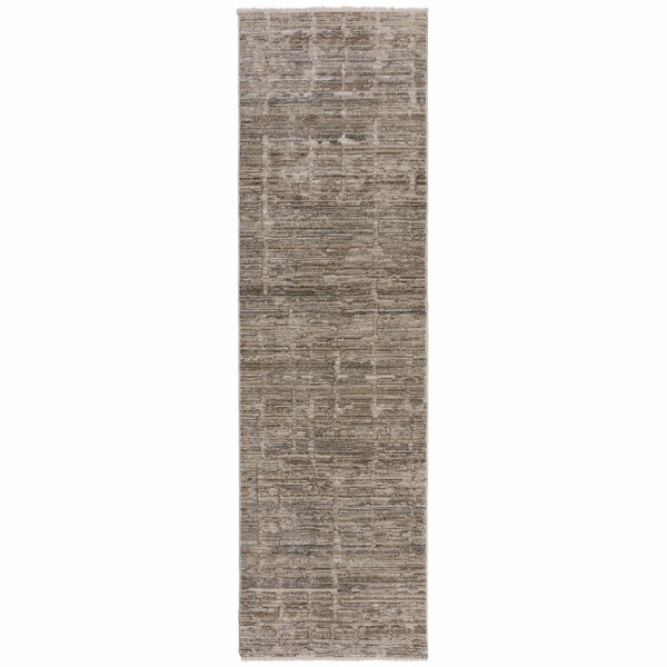 Covor traversa Evelyn Matilda Abstract Natural 66X240 cm, Flair Rugs - 1 | YEO
