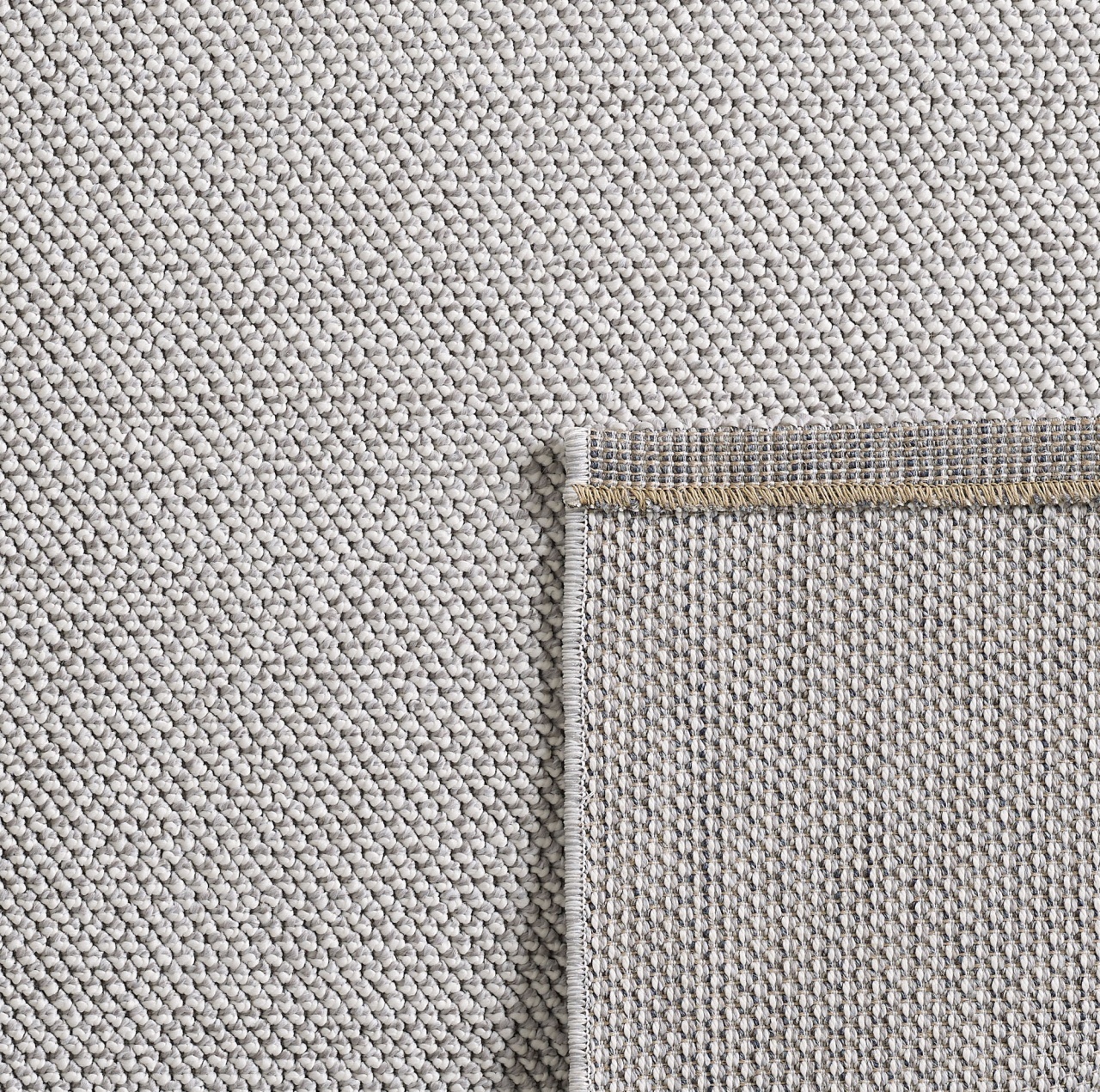 Covor traversa Loom Argintiu 80x250 cm - 4 | YEO