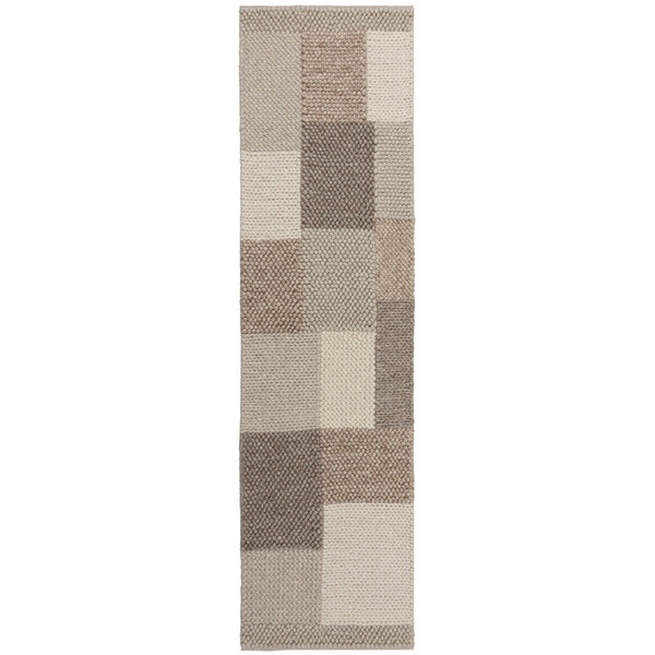 Covor traversa Minerals Patch Natural 60X230 cm, Flair Rugs - 1 | YEO