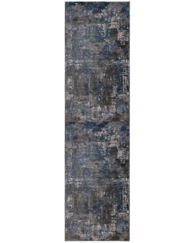 Covor traversă Wonderlust Albastru/Gri 80X300 cm, Flair Rugs - 1 | YEO