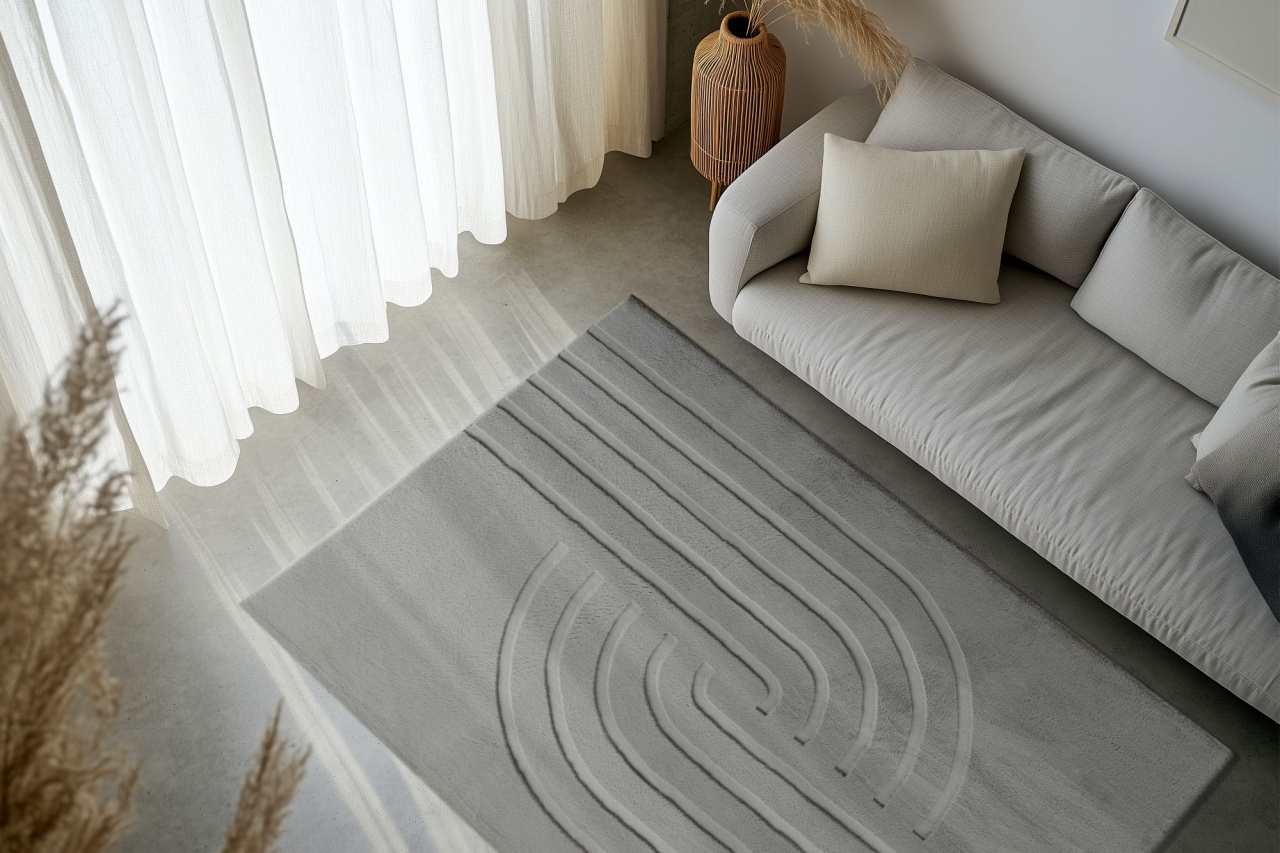 Covor Zen Deluxe Gri 80x150 cm - 3 | YEO