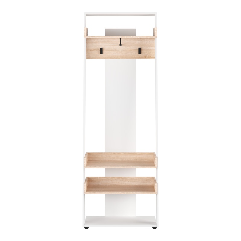 Cuier Sciove Alb 70x40x200 cm - 2 | YEO