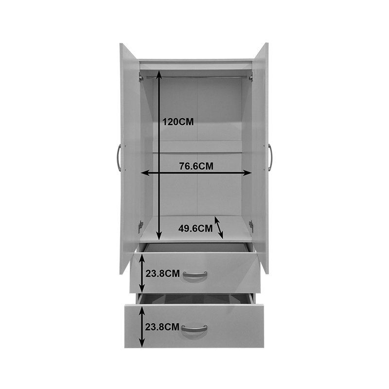 Dulap, Alvia, Stejar, 51.5x80x180 cm - 5
