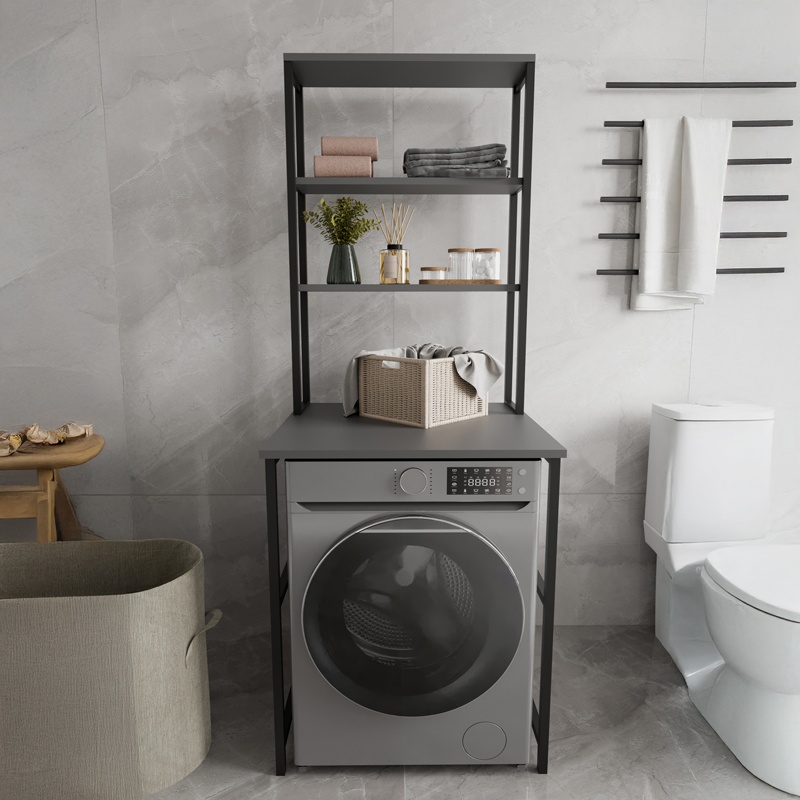 Dulap de rufe Kylie, Pako World, Antracit, 60x60x180 cm - 1 | YEO