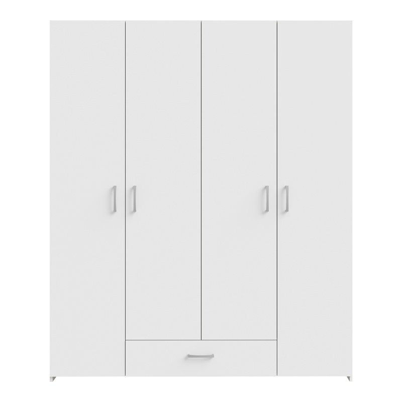Dulap dormitor Generale Pako World Alb 159x54.5x190.5 cm - 1 | YEO