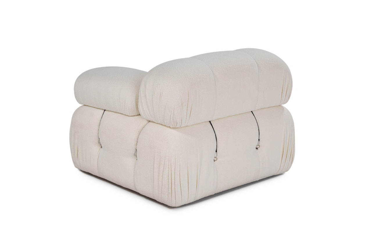 Fotoliu modular Bubble Alb - 5 | YEO
