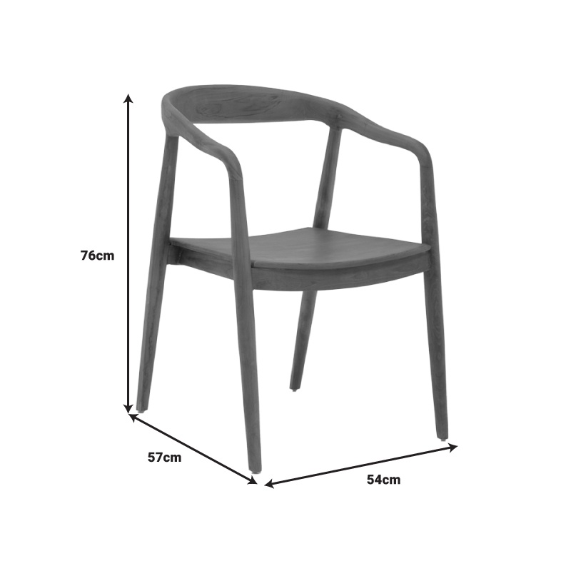 Fotoliu Zonge armchair Pako World Nuc 54x57x76 cm