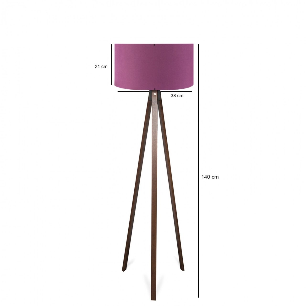 Lampadar AYD Violet 21x38x140 cm