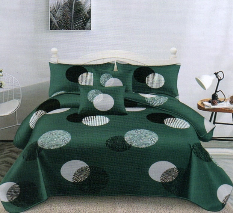 Lenjerie cocolino cu elastic 180x200 VerdeX (Cocolino)