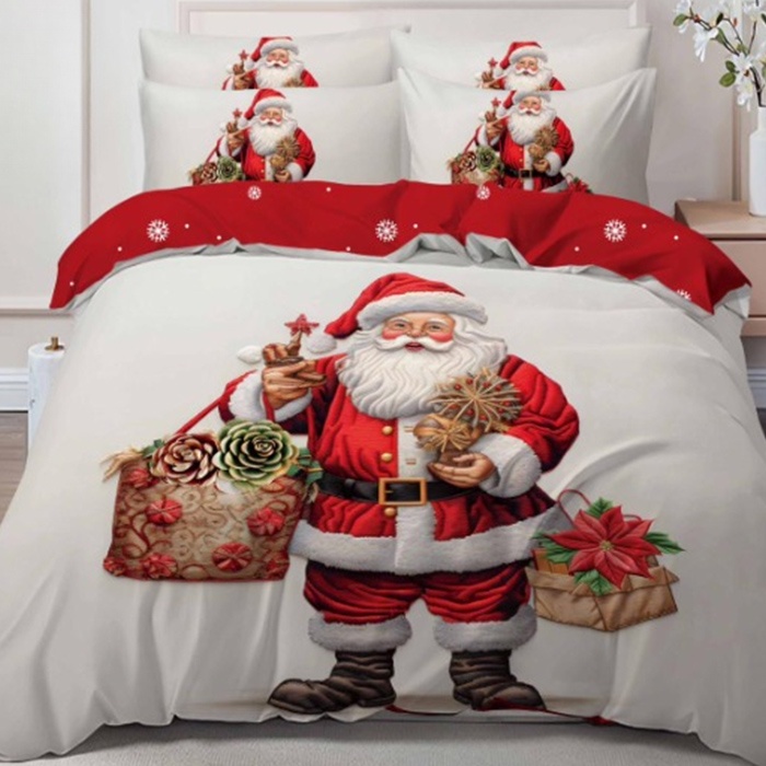 Lenjerie Craciun Xmas V62 6 Piese (Finet)