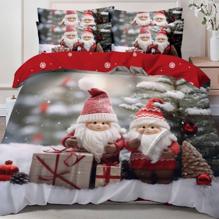 Lenjerie Craciun Xmas V77 6 Piese (Finet)