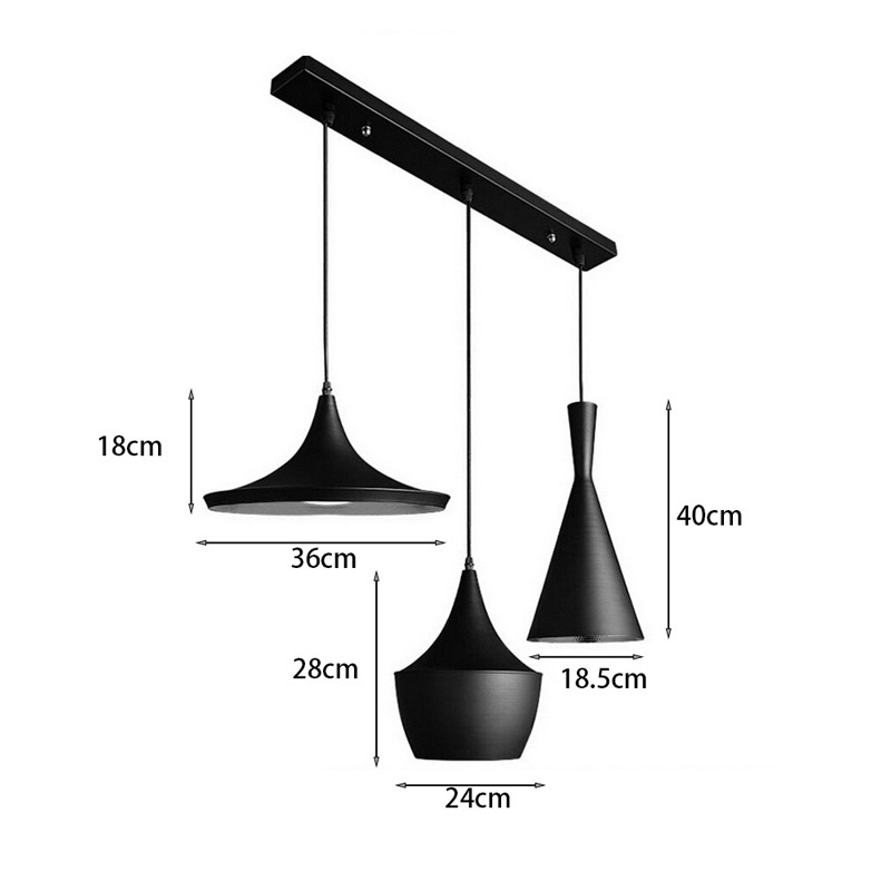 Lustra Latren I metal negru aurie 84x30x100 cm - 1 | YEO