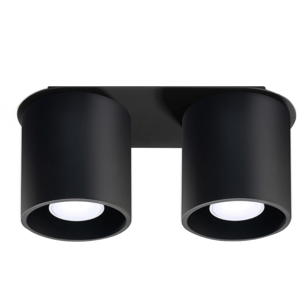 Lustra Orbis Negru 26x10x12 cm