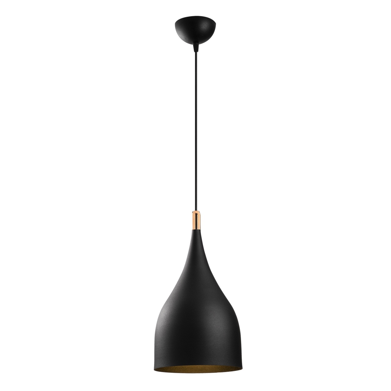 Lustra Saglam Negru 25x25x137 cm - 4 | YEO