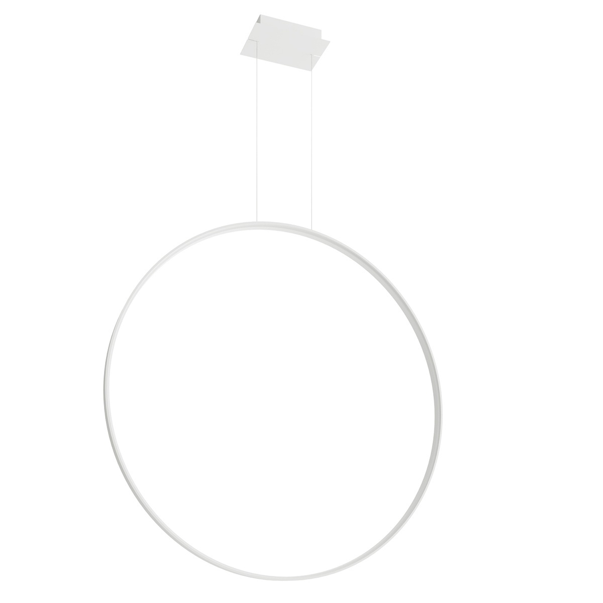 Lustra suspendata LED Rio Alb 4000K 110x16x150 cm