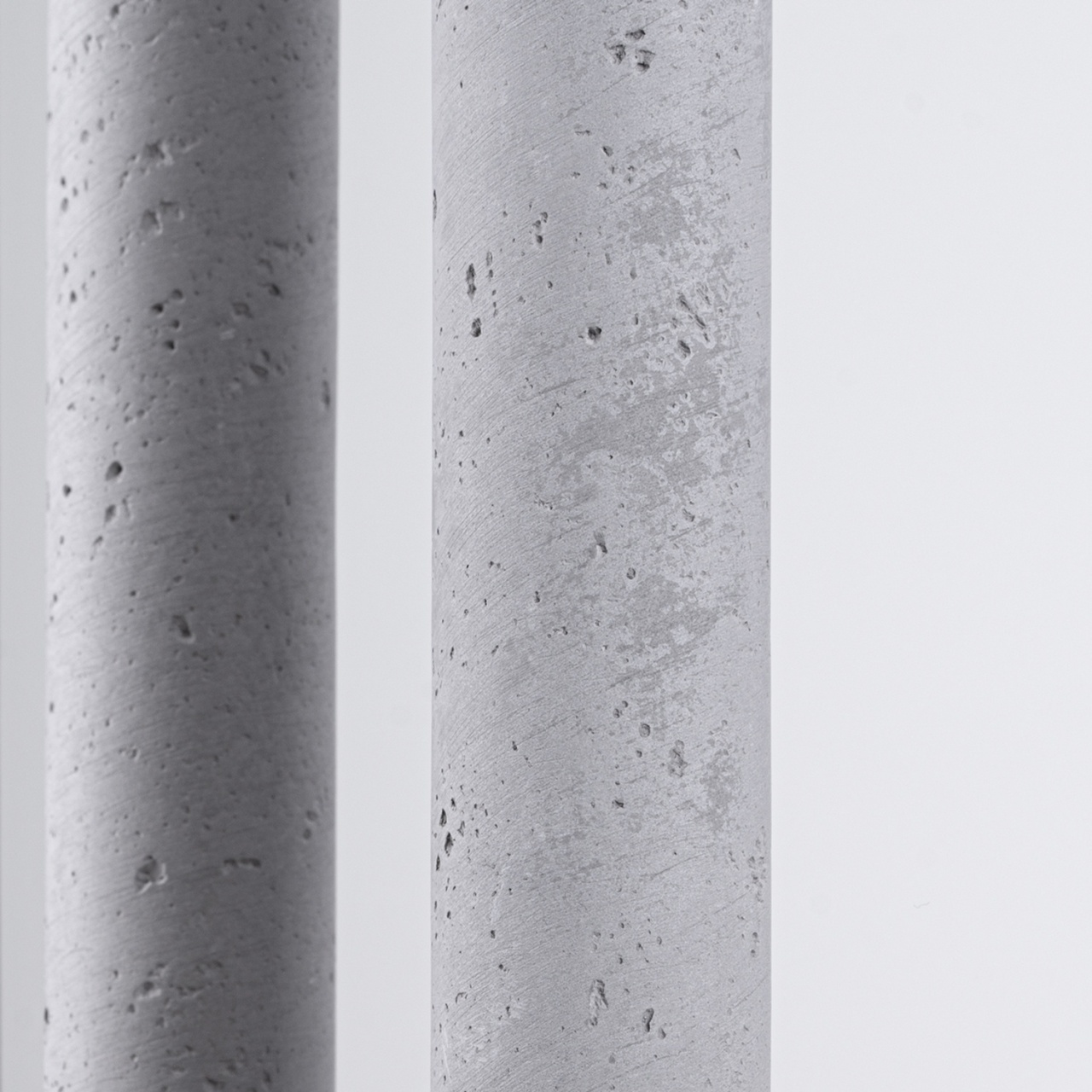 Lustra suspendata Pastelo din beton Gri 25x25x110 cm - 4