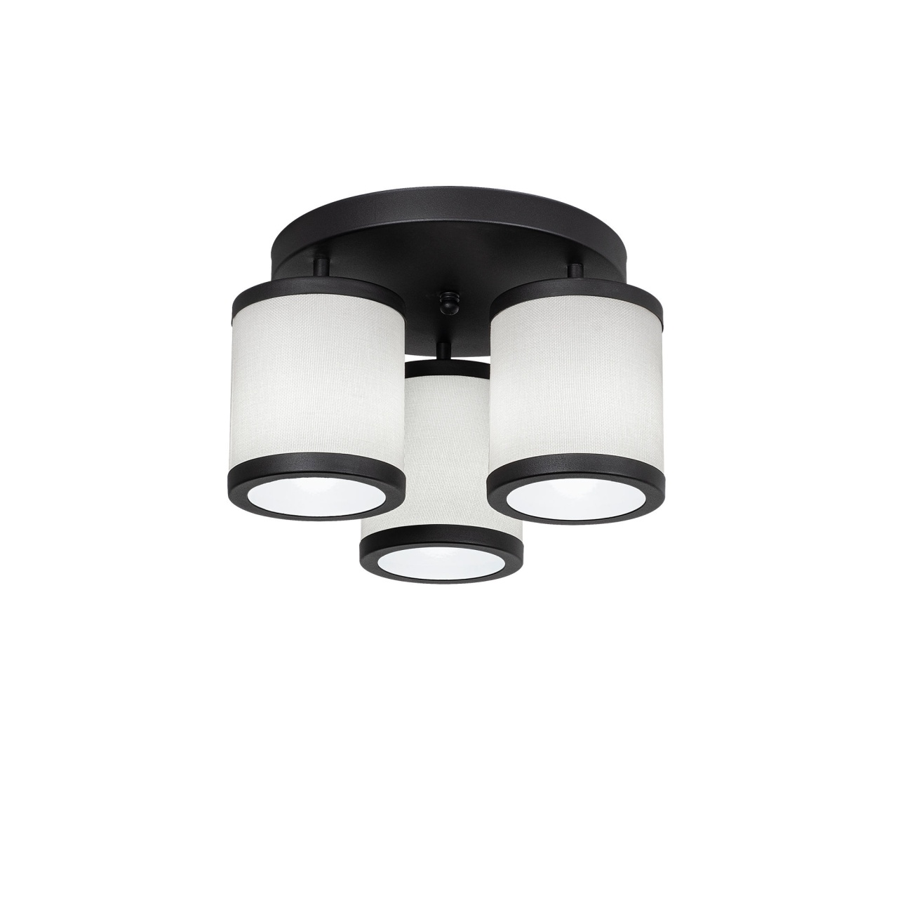 Lustra Way Negru 40x40x22 cm - 5 | YEO