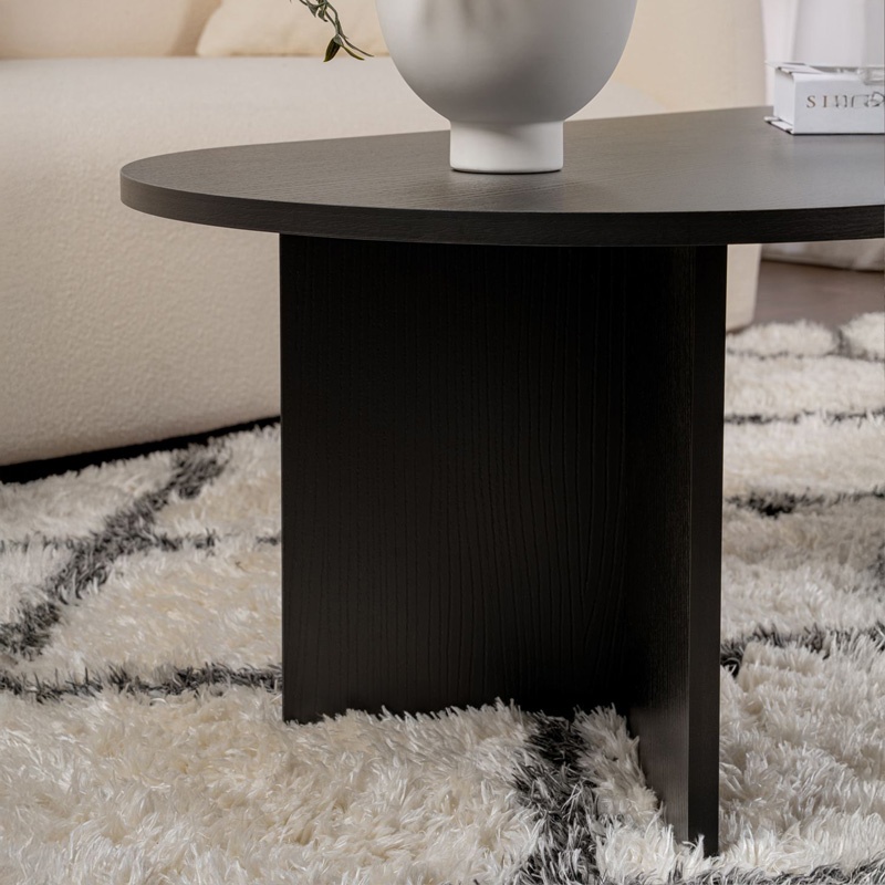 Masa de cafea Tabletod, Pako World, Negru, 119x60x40 cm - 3 | YEO