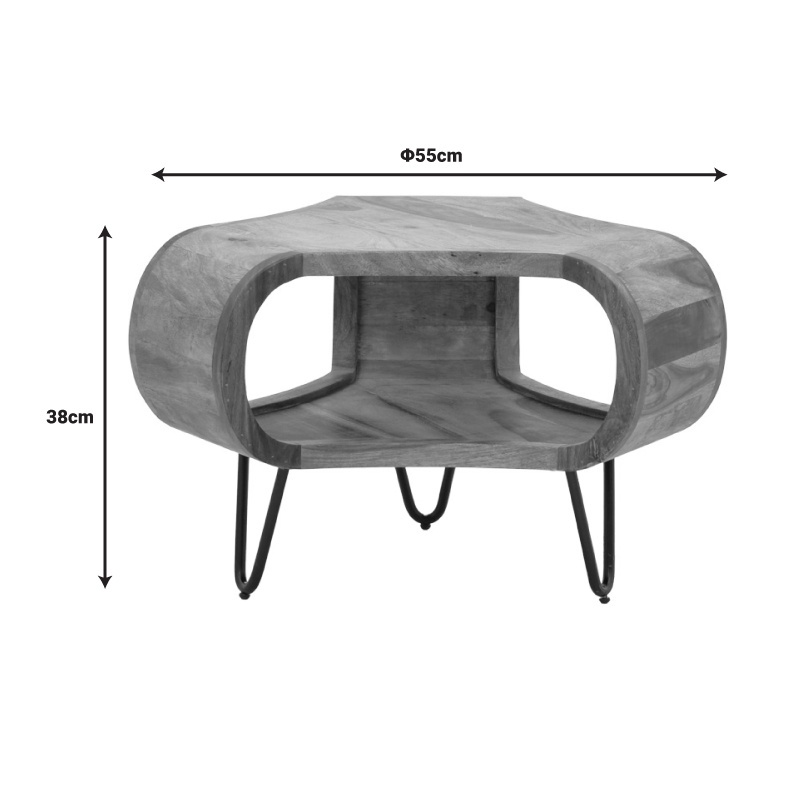 Masa Merck, Pako World, Nuc, 55x55x38 cm - 1 | YEO