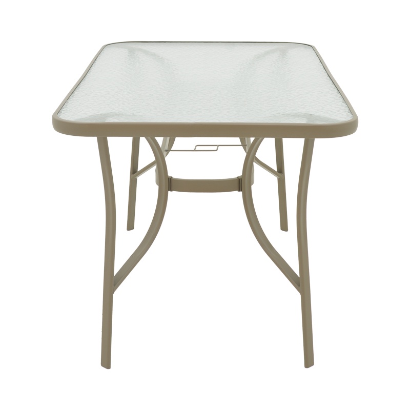 Masa metalica Ensure, Pako World, Sampanie, 140x80x70 cm - 2 | YEO