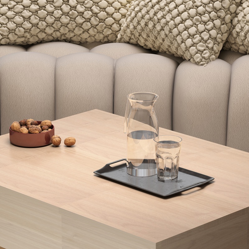 Masuta de cafea Aravis Natural 80x60x42 cm - 3 | YEO