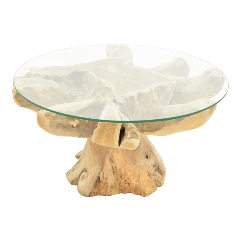 Masuta de cafea Benzou Natural 80x80x45 cm - 2 | YEO