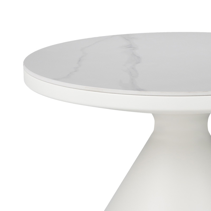 Masuta de cafea Coozlin Alb 70x70x40 cm - 1 | YEO