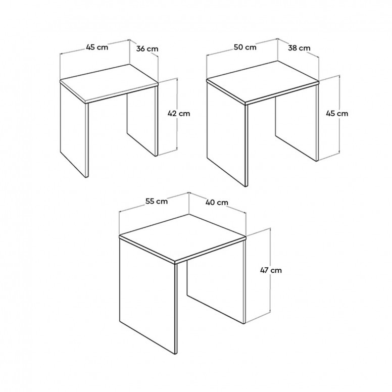 Masuta de Cafea SHP-103-PP-1 - 2 | YEO