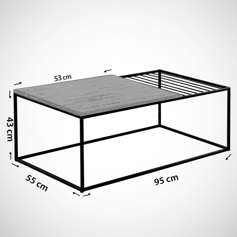 Masuta de Cafea Zinus - Alb - 5 | YEO