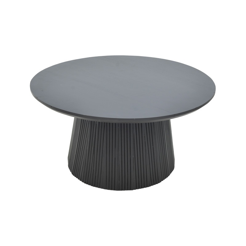 Masuta laterala Canicule I Negru 80x80x40 cm - 1 | YEO