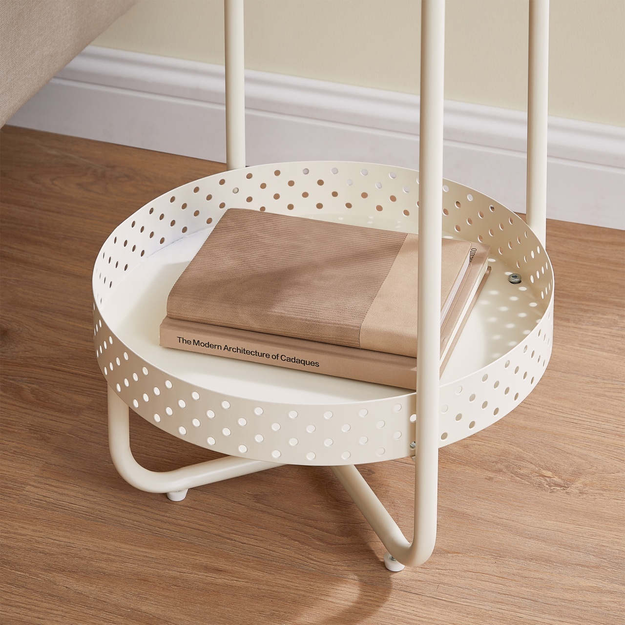 Masuta laterala Crem Vasagle 40x40x55 cm - 4 | YEO