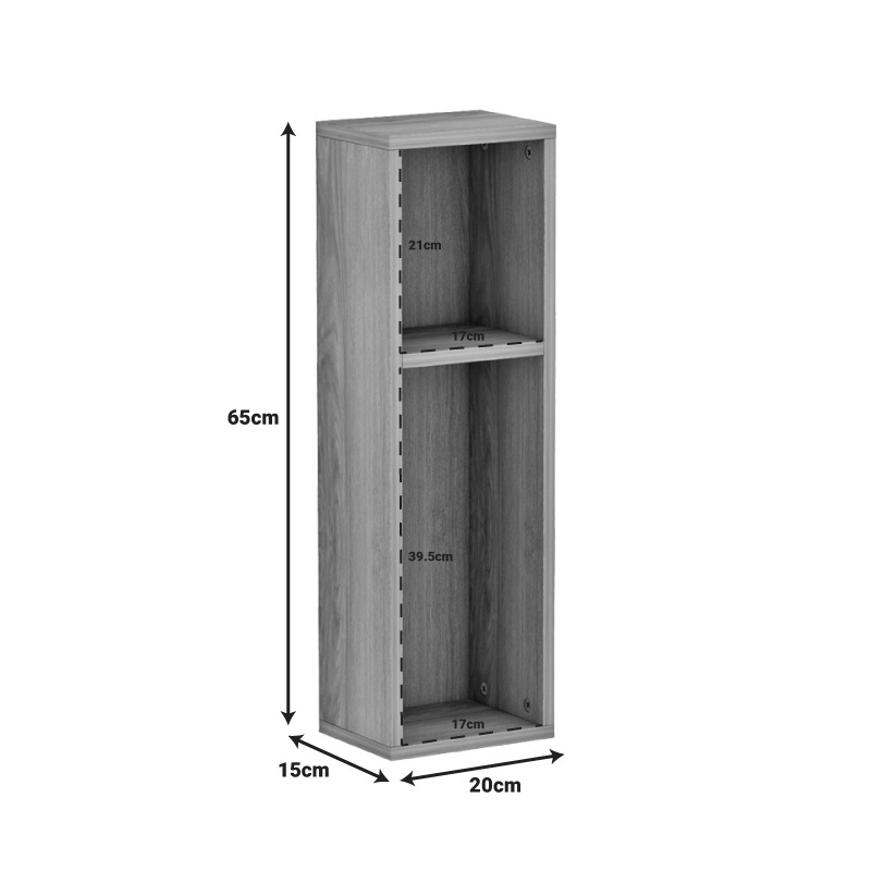 Noptiera suspendata Racks Pako World Sonoma 20x15x65 cm - 3 | YEO