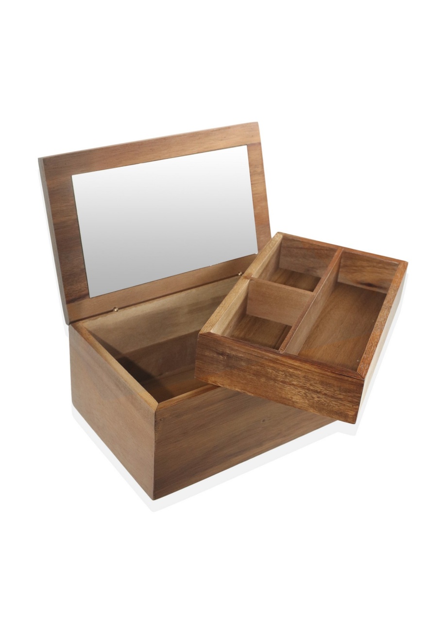 Organizator de bucatarie NTR0031 Lemn 23x15x10 cm - 1 | YEO