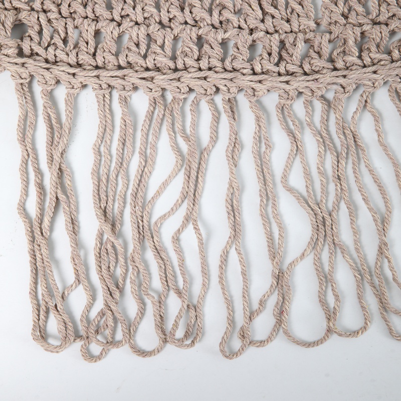 Parasolar roof macrame, Shelto, Roze, 200x200x37 cm