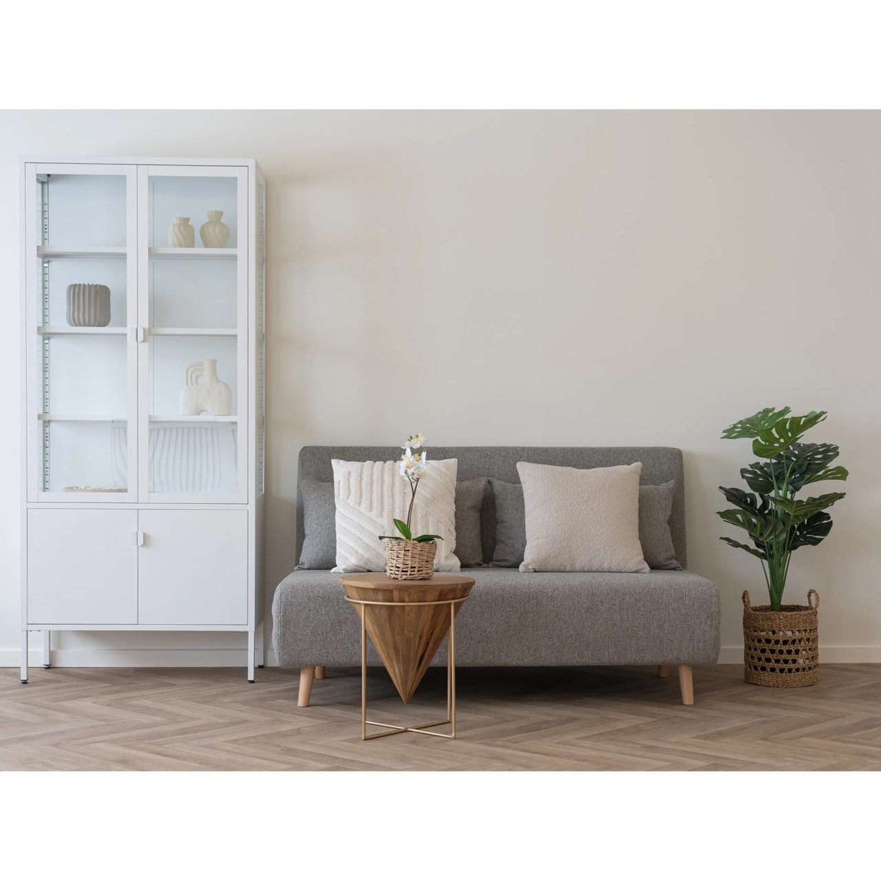 Perna decorativa Savannah, Bej, 45x45 cm - Imagine 3