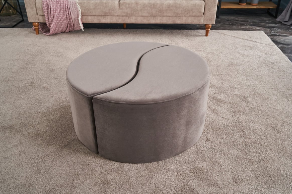 Pouf Alis, Mink