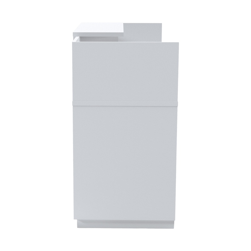 Receptie birou Lotus Alb 180x70x110 cm